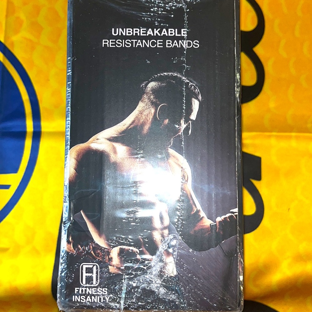 FITNESS INSANITY Unbreakable Resistance Bands NWT